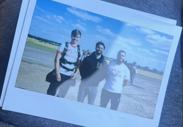 The CC Maintenance team on an airfield